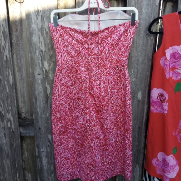 Original Milly of New York Pink Strapless Dress 6 - Picture 3 of 7